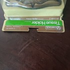 Nos Vtg Amerock Carriage House Antique Brass Recessed Toilet Paper Tissue Holder