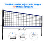 Portable Volleyball Set W net System   Volleyball Ball pump For Backyard  Beach