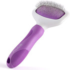 Poodle Pet Bundle - Slicker Brush For Small And Large Dogs Pet Hair Remover Groo