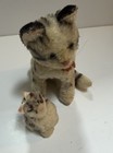 Vintage Steiff Susi Tabby Cat   Mini Wool Pom Pom Kitten Lot Original Bows