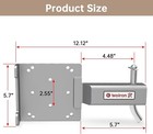 Universal 2  Receiver Trailer Hitch Winch Mount Plate  winch Mounting Bracket wi