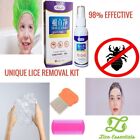 Head Lice Removal   Treatment Comb   Cap Combo Pack     Kills Lice - Safe  Herbal