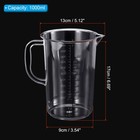 Graduated Beaker  1000ml Pc Plastic Cup Double Sided Graduations