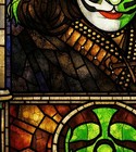 Peter Criss Solo Album Era Poster In Stained Glass Art 16  X 24  Kiss 70s