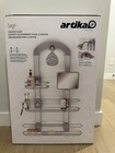 Artika Sage Shower Caddy     Adjustable Stainless Steel Baskets   Mirror     New