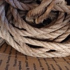 Large 75  Foot   Vintage Hemp Rope Antique Nautical Primitive Farm Barn  5 8 