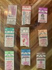 128 Grateful Dead Ticket Stub Lot