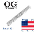 Lot Of 10 - 4   The Original Og Chillum Made In Usa - One Hitter 