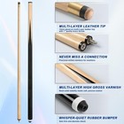 Lotkey Pool Cue Stick 52  Pool Cue Set Of 1 Billiard Cues Sticks For Professi   
