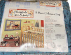 Raggedy Ann And Andy Baby Crib 4 Piece Set New Comforter Sheet Clips