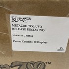 Metazoo Tcg Ccg Ufo Release Event Box Lot Factory Sealed Master Case Of 80 Decks