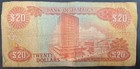 1981 Jamaica 20 Dollars P68b  Sx800154 