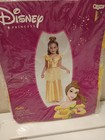 Disguise Girl s Disney Princess Dress Belle Costume Dress Up Play  S  4-6x  New