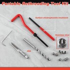 30 Piece M6 X 1 0mm Thread Repair Kit  Hss Drill Helicoil Kit