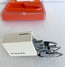 Vintage Singer Smooth And Even Feed Sewing Machine Foot In Original Box