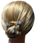 Bella Set Of 8 Mini Hair Claws Tiny Metal Hair Clips For Hair Styling U0580-8