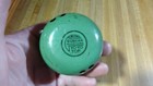  5 Vintage Duncan Green Tin Whistling Yoyo 60 s rare 