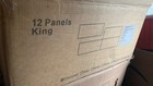 King 12 Panel Peel And Stick Headboard