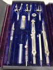 Vintage Keuffel   Esser Compass Drawing Set Drafting Germany Engineering Tools