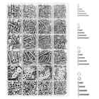 Metric Machine Screws Assortment Phillips Pan Head Bolts Washers Nuts 1280 Pcs