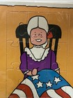 Vintage Unusual Buster Brown Clothes Betsy Ross American Flag 1975 Jigsaw Puzzle