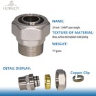 3 4  straight Air Piping Fittings shop Compressed Air Line System Fittings 