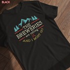 Vintage Beer Breweries Are Calling And I Must Go Craft Beer Gift T-shirt S-4xl