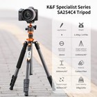 K f Concept 63  Carbon Fiber Camera Tripods Compact Detachable Monopod For Dslr