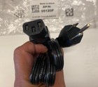 Lot  50  Dell 3-prong Black Power Cables Nema 5-15p To C13 18awg 05120p 6  New 