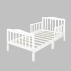 Toddler Beds With Safety Rails Frame For Kids Adult Children Bedroom Dorm White