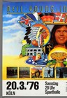 Neil Young And Crazy Horse     Rare Vintage Original Cologne 1976 Concert Poster