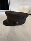 Vintage Boston And Maine Train Railroad Conductors Hat  cap - Size 6 3 4 