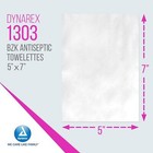 Dynarex Bzk Antiseptic Washcloth Wipe Towelettes 5 X 7  1303 1 Pack 100 Wipes