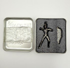 Rare 2001 Jojo Kakyoin Hierophant Green Metal Charm Set Vintage Complete Japan