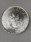 1983 Vatican 1000 Lire John Paul Ii Silver Year V Mcmlxxxiii Km-176
