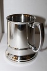 Stainless Steel Silvertone Tankard Mug Vintage Things Remembered Beer Stein