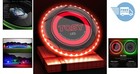 Patented Led Frisbee With Auto Light - Rechargeable   Waterproof For Outdoors