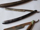 Lot Of 3 Vintage Antique Straight Razors 