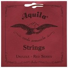 Aquila Red Series Aq-84 Soprano Ukulele Strings     Low G     1 Set Of 4     Premium S
