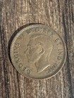 1944 Canada One Cent Penny     King George Vi     Circulated Canadian Coin