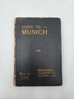 Rare 1911 Munich Munch Gsell Fels Bruckman Guide Deutschland Vintage With Map 