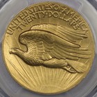 1907 High Relief  20 Wire Edge Double Eagle - Pcgs Au Details Cleaned