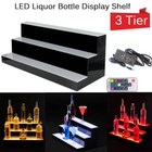 Led Lighted Shelf Liquor Bottle Stand Illuminated Liquor Bottle Bar Display Rack