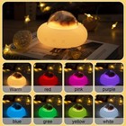 Night Light Cat Nightlight Touch Color-changing Silicone Night Lamp Kids Bedroom