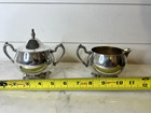 Oneida Vintage Silver-plated Set Including Creamer And Sugar Bowl With Lid