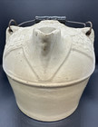 Antique Stoneware Whiskey Jug - F h  Weeks Akron Ohio  Xxx 7    Free Shipping