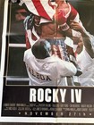 Rocky Iv  1985  Original Advance B Movie Poster  Folded