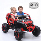 24v Kids Electric Car Ride On Utv Battery Power Wheels With Remote Control  Red