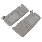 For 2007-2011 Toyota Camry Sun Visor Pair Left   Right Gray W sunroof   Lights
