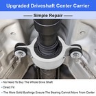 Upgrade Driveshaft Center Support Bearing Carrier For 2011  Jeep Wk2 Grand 
